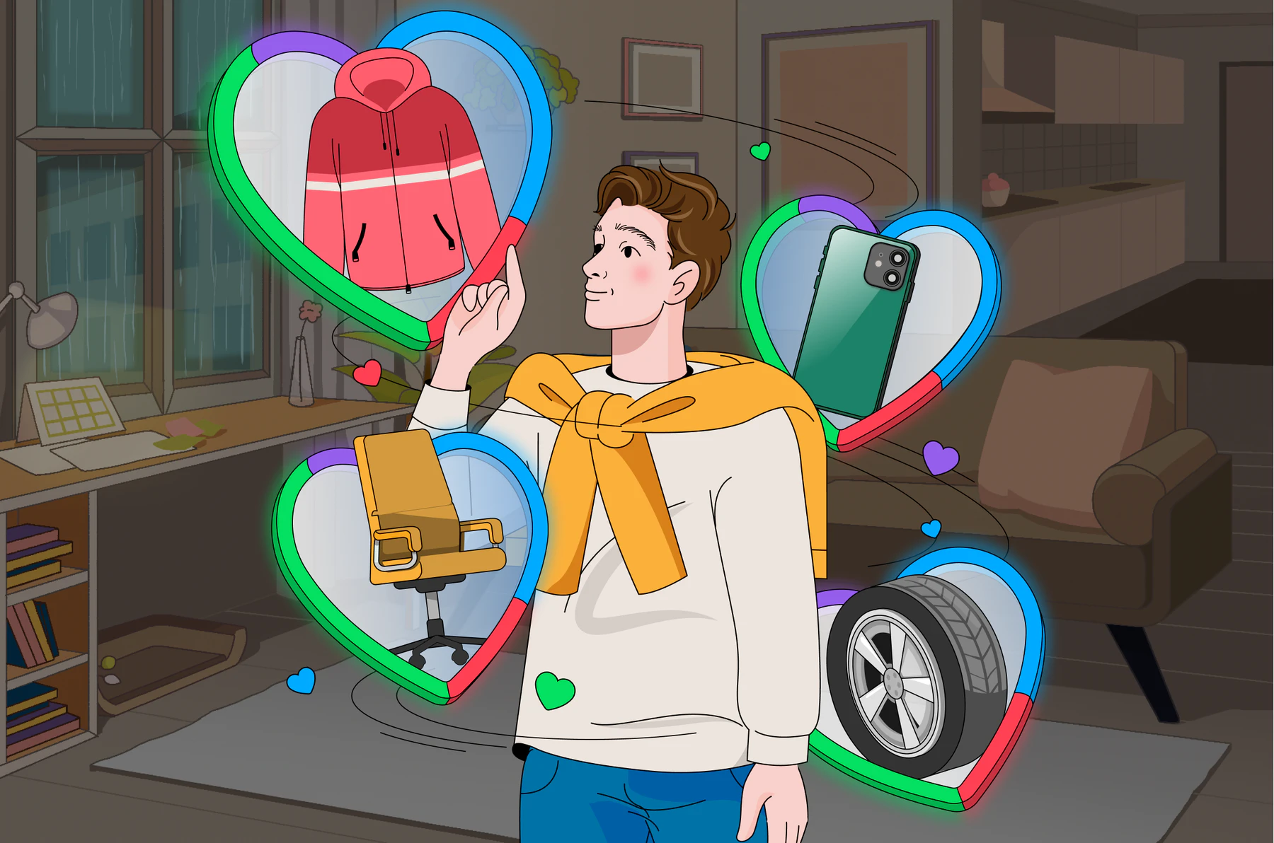 Рассрочка на Авито — основной key visual кампании